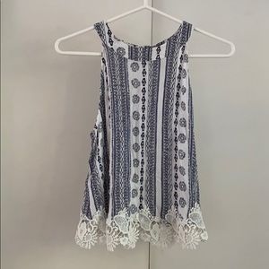 Abercrombie kids flowy tank